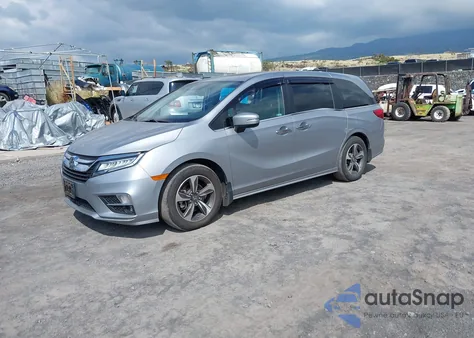 2019 Honda Odyssey Touring из США, поврежденный, VIN 5FNRL6H81KB070459